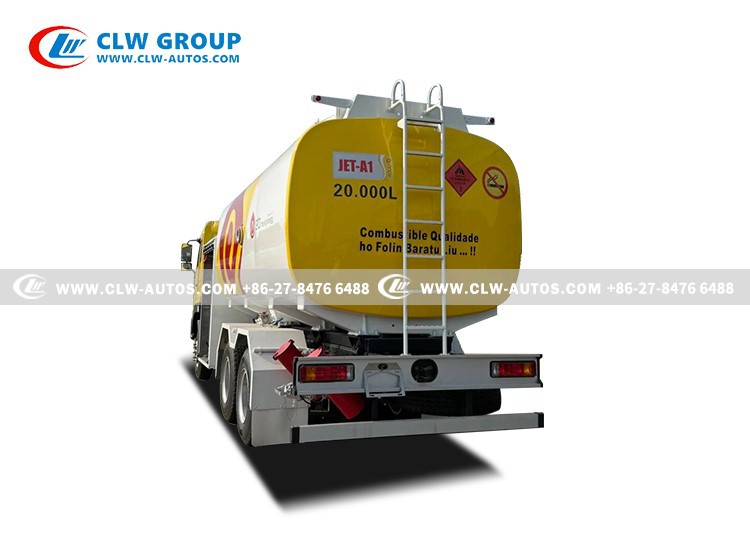 6x4 Jet refueler truck