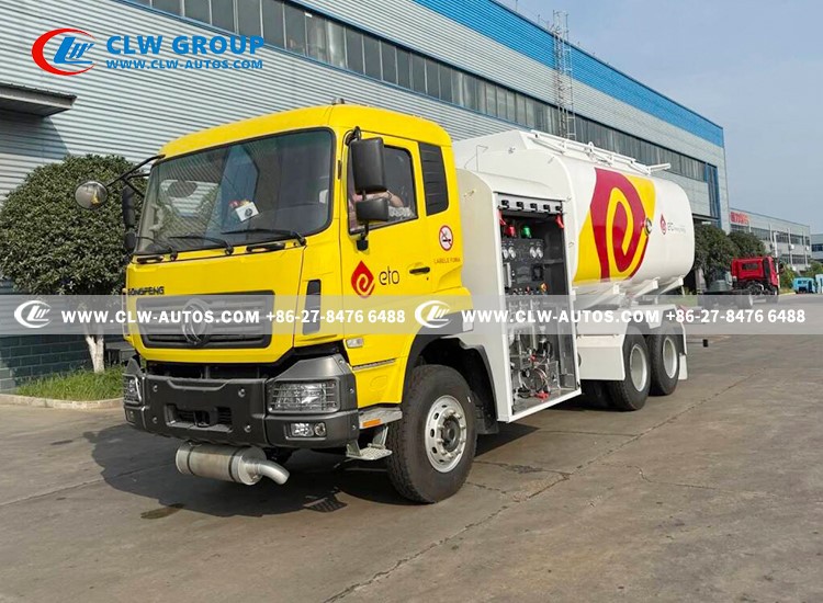6x4 Jet aviation bowser refueler truck