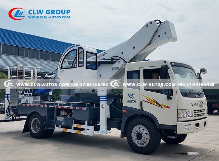 Tanzania 45m Manlift Truck 13