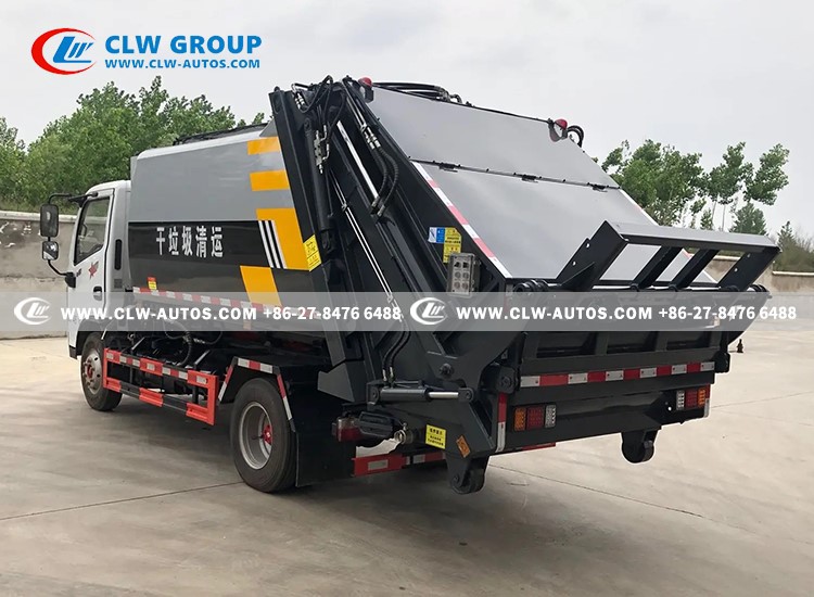 116 wheels 7m3 Hook Arm Garbage Truck