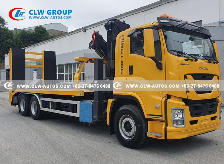 4Recovery Truck With 10Ton Crane