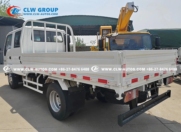 6ISUZU 100P Double Row Cargo Truck