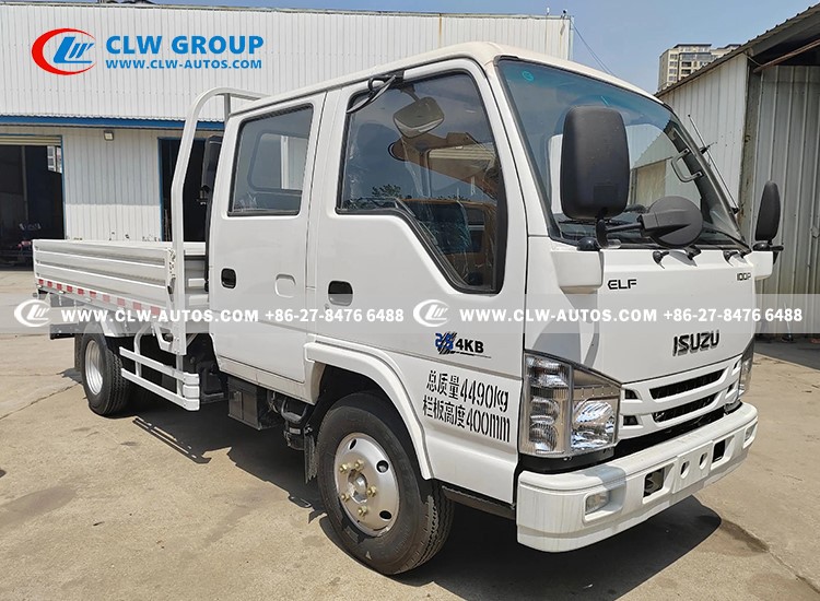 5ISUZU Double Row Cabin 2Ton Cargo Truck