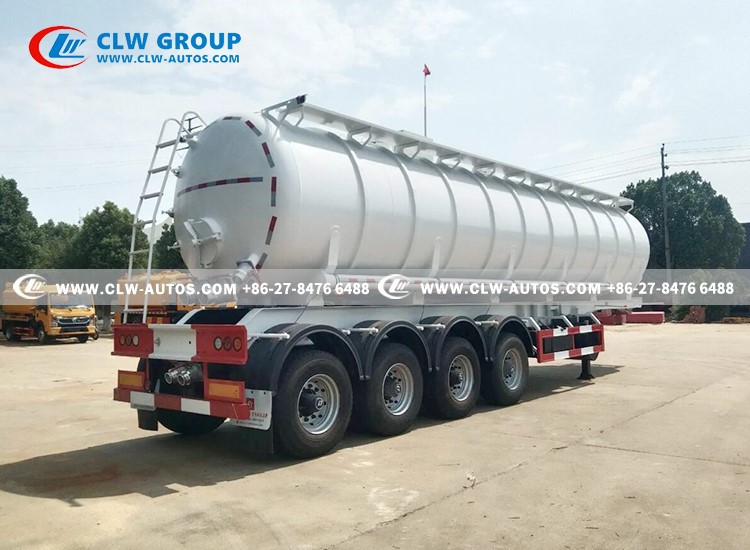 4 axles sewage vacuum semitrailer specialization for you