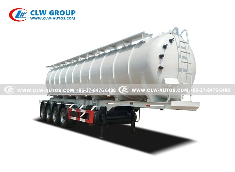 4 axles sewage vacuum semitrailer for Saudi Arabia