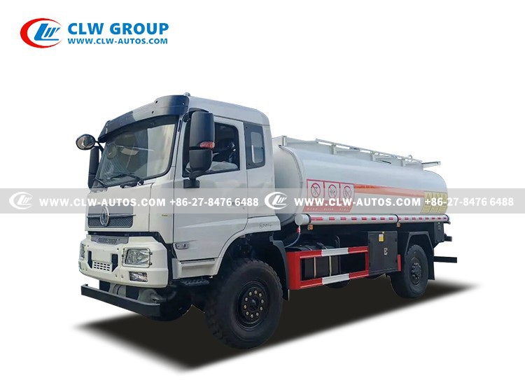 4X4 oil tanker truck