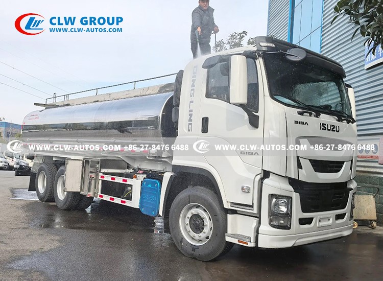 17ISUZU Giga 20m3 Drinking Water Tank Truck