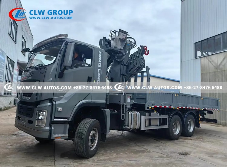 4isuzu fvz crane truck