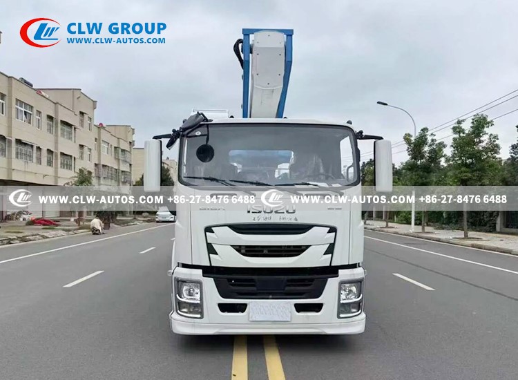 8isuzu ftr 4x2 aerial work platform truck