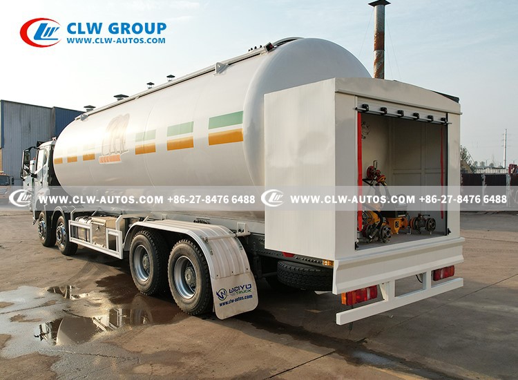 Sinotruk HOWO 40m3 LPG Tanker Truck 10