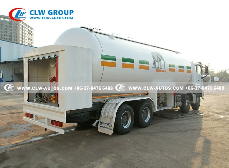 Sinotruk HOWO 40m3 LPG Tanker Truck 9