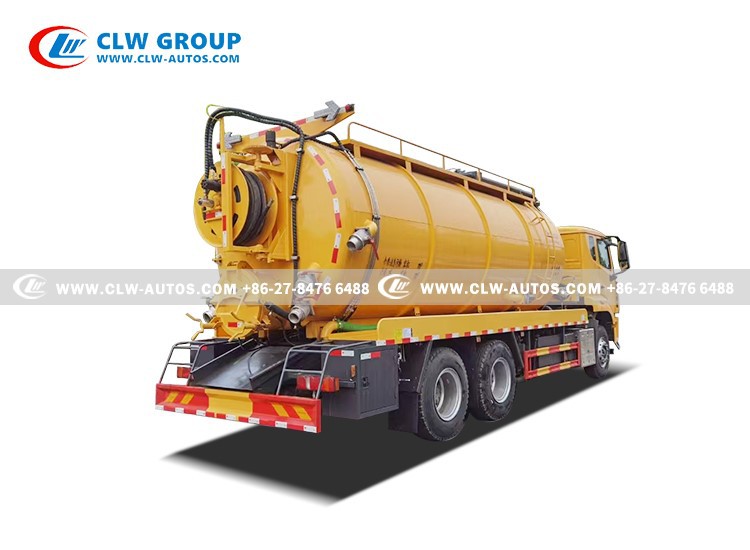 HOWO 6x4 20-Cubic Meter Sewer Cleaning and Vacuum Truck supplier