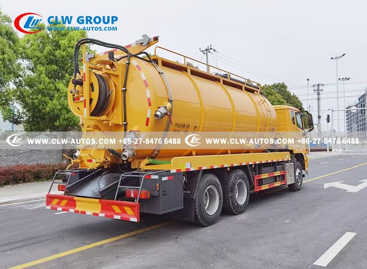 HOWO 6x4 20-Cubic Meter Sewer Cleaning and Vacuum Truck manufacturer