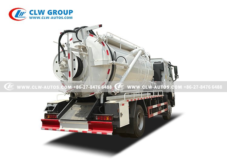 8CBM High Pressure Sewage Cleaning Truck 2