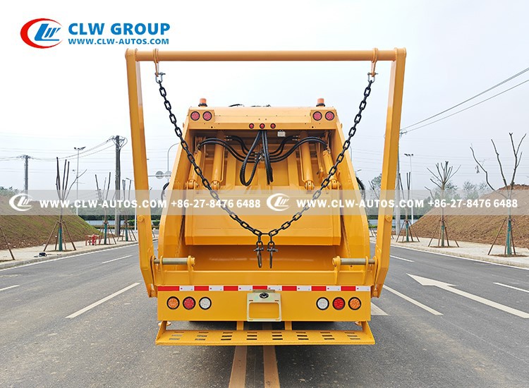 22cbm Garbage Compactor Truck with Swing Arm 9