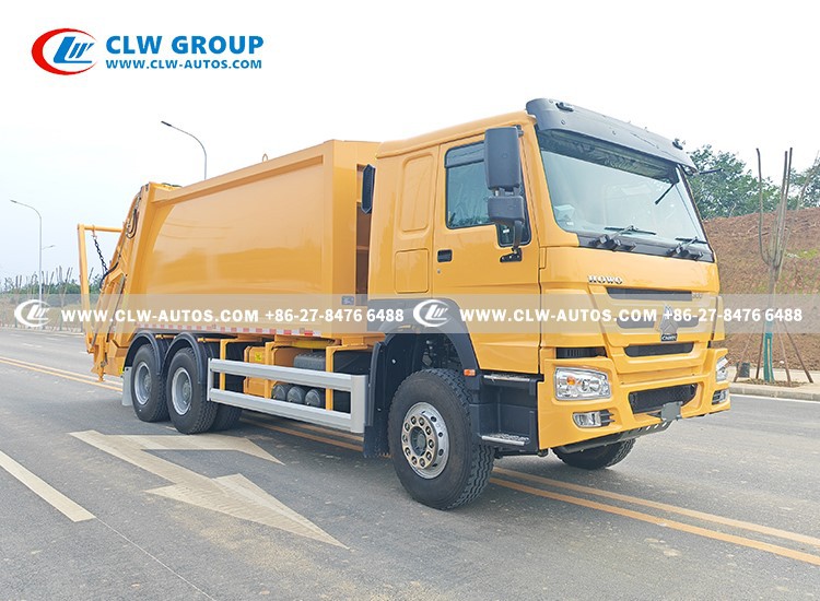 22cbm Garbage Compactor Truck with Swing Arm 8