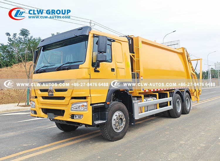22cbm Garbage Compactor Truck with Swing Arm 6