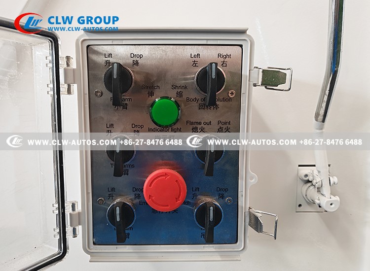FAW Articulation Boom Lift control panel