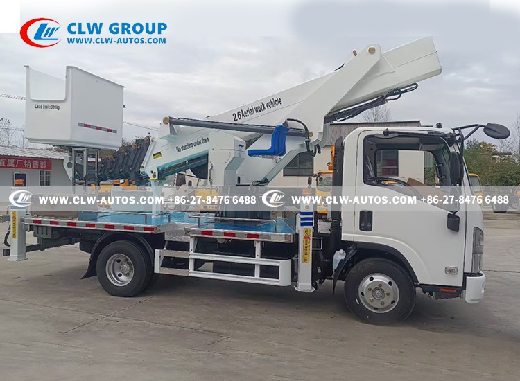 5ISUZU 4x2 26m Manlift Truck