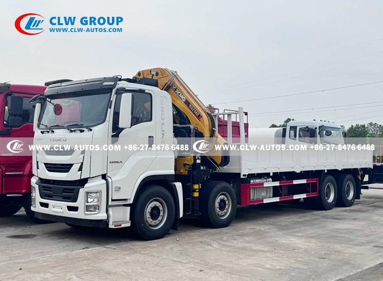 3ISUZU VC66 28Ton Folding Boom Crane Truck 3ISUZU VC66 28Ton Folding Boom Crane Truck