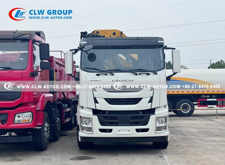 6ISUZU 28Ton knuckle Boom Crane Truck 6ISUZU 28Ton knuckle Boom Crane Truck