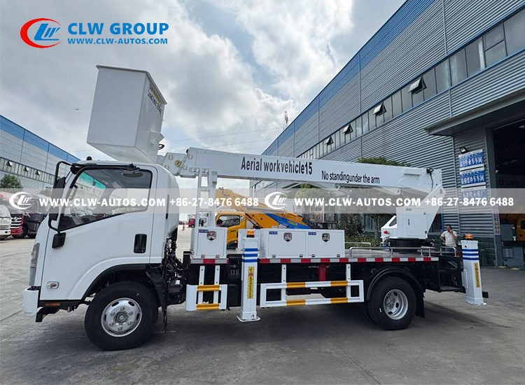 8ISUZU kv100 4x2 15m Manlift Truck