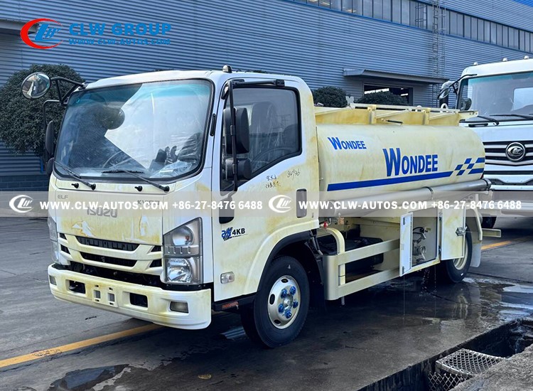 5ISUZU KV100 5m3 Fuel Tank Truck
