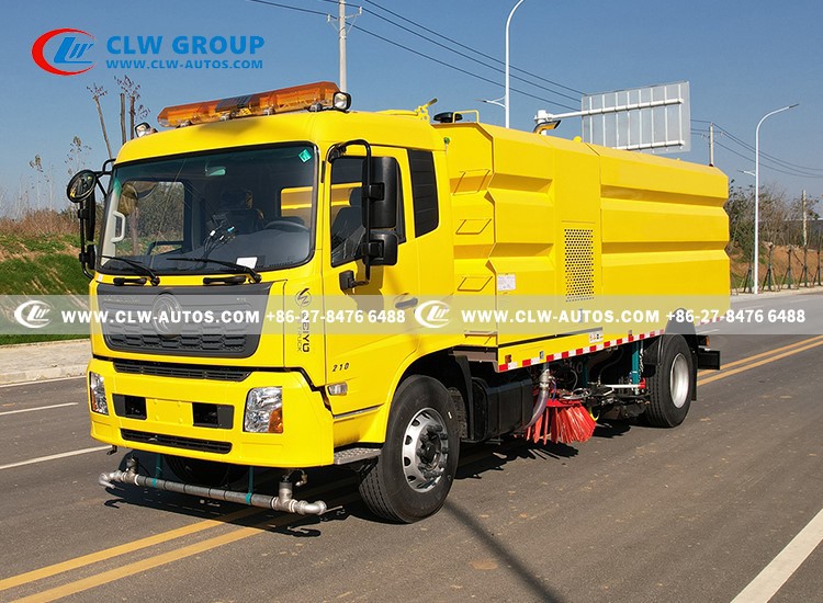 Dongfeng City Road Sweeper Washing Truck 5