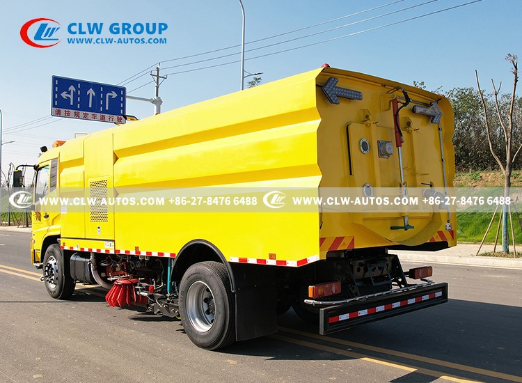 Dongfeng City Road Sweeper Washing Truck 7