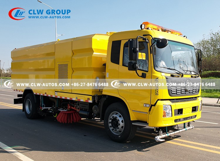 Dongfeng City Road Sweeper Washing Truck 9