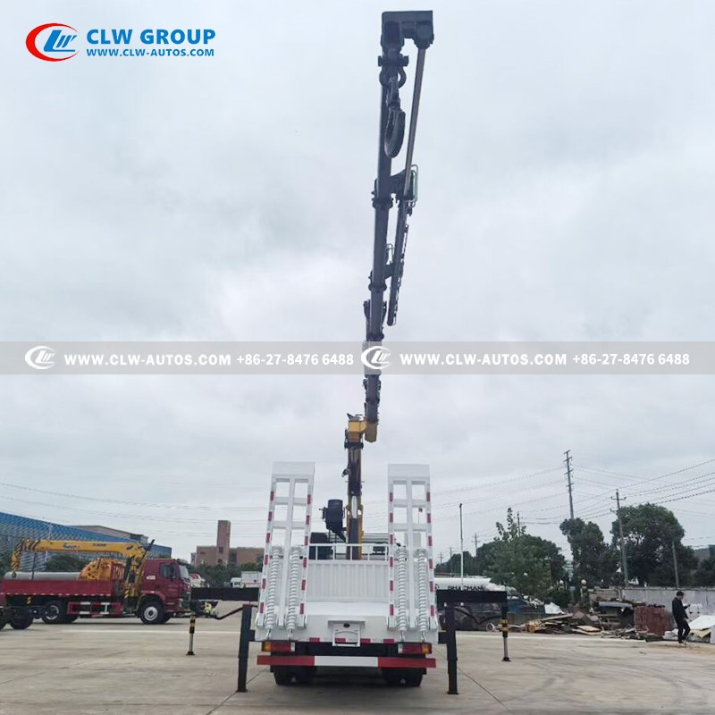 Shacman 16tons knuckle boom crane truck supplier