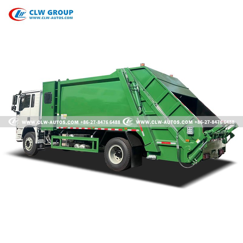 Compacted garbage truck supplier
