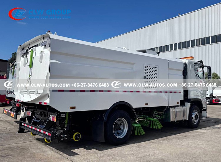 5isuzu road sweeper truck 5isuzu road sweeper truck