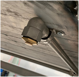 pig hauling truck sprinking system
