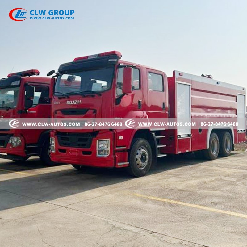 5ISUZU Foam Fire Truck