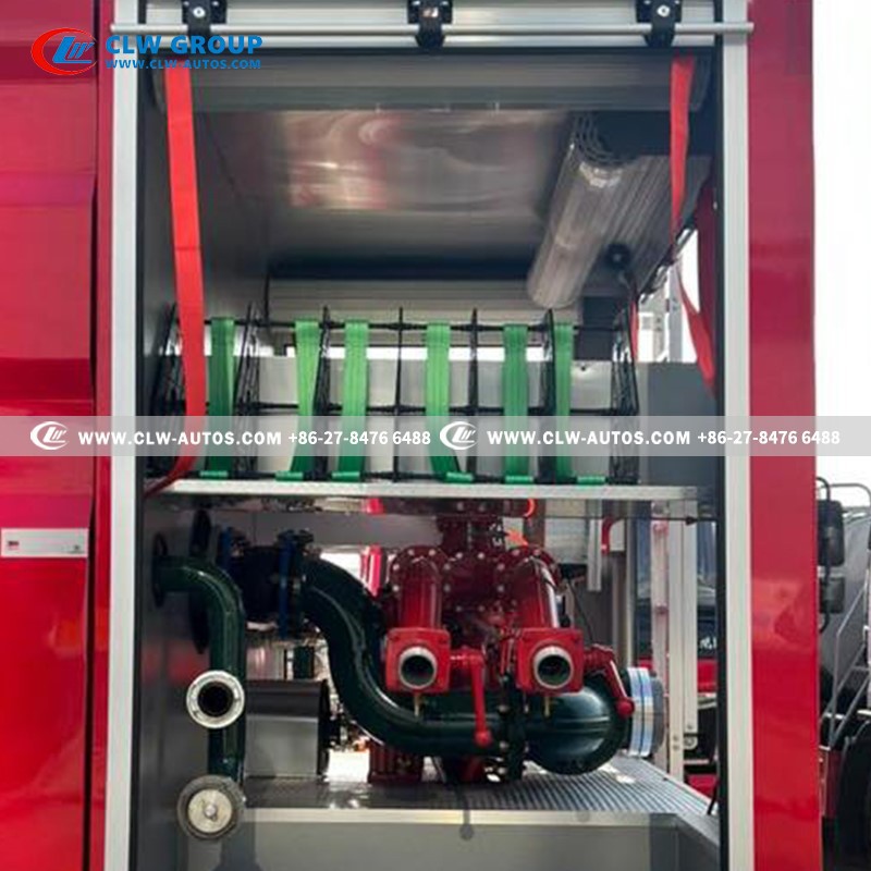 19ISUZU 6X4 GIGA VC66 15CBM Foam Fire Truck-pump