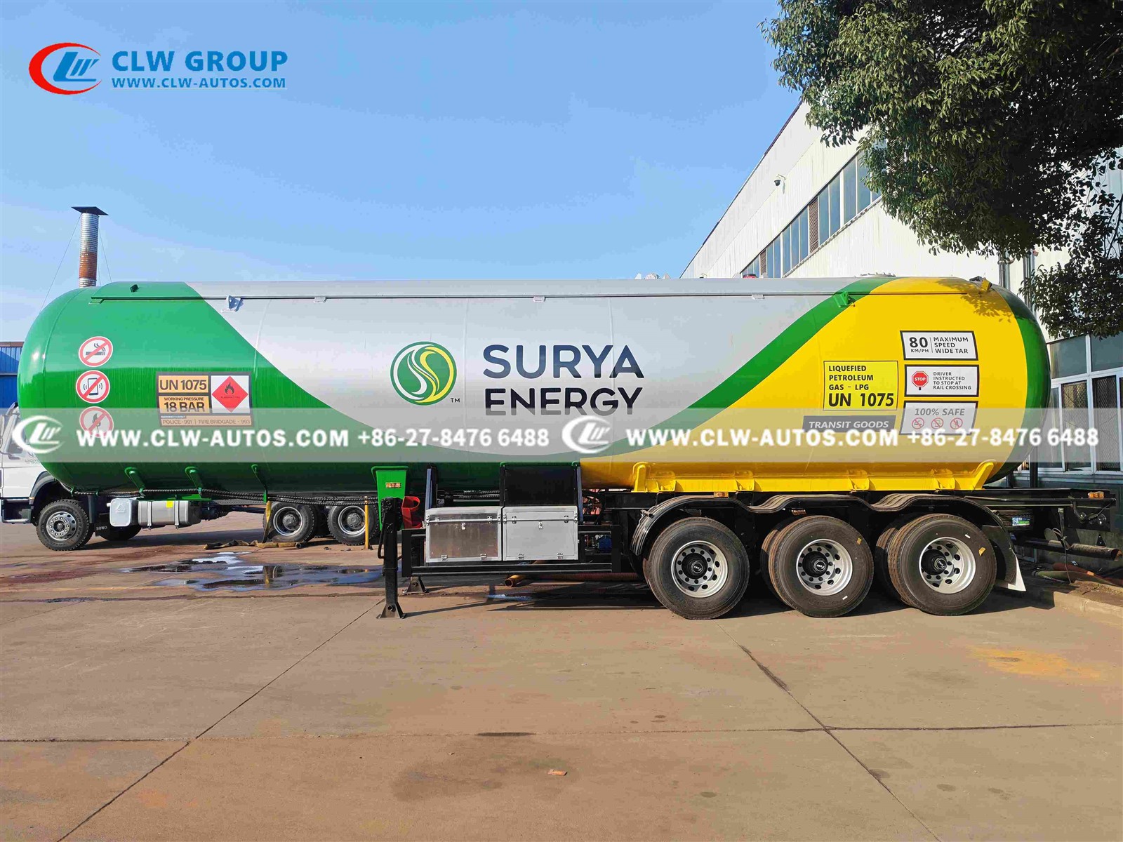 LPG trailer factory in China 1