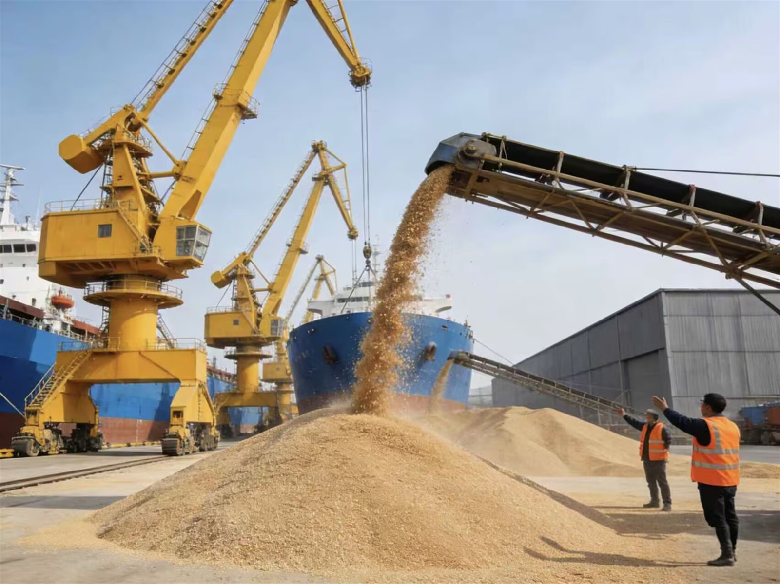 Bulk Feed Truck with Auger system