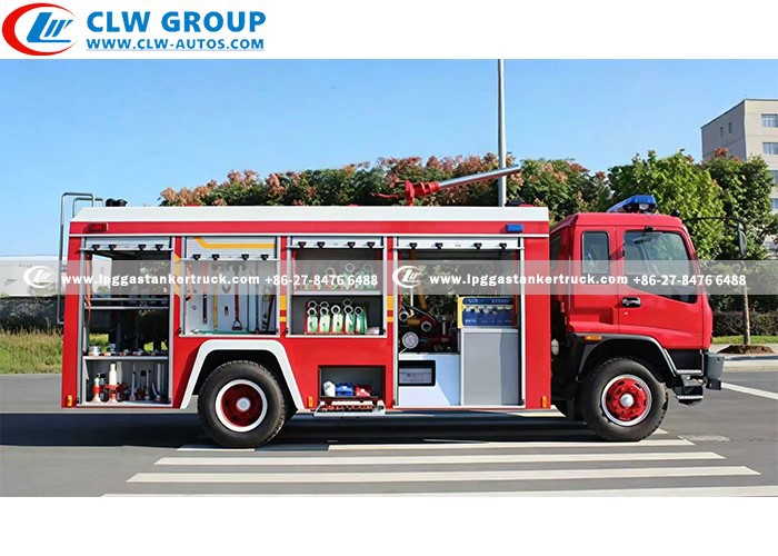 ISUZU 4x2 Drive fire truck