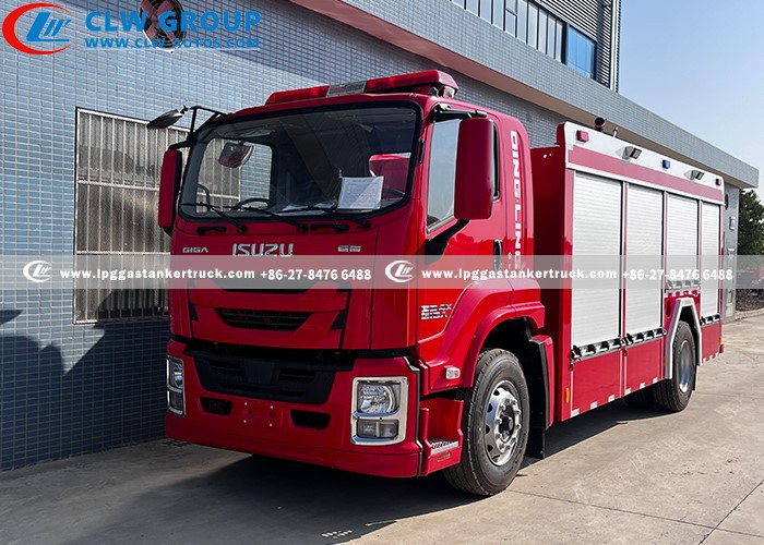 ISUZU FTR CAFS Fire Truck