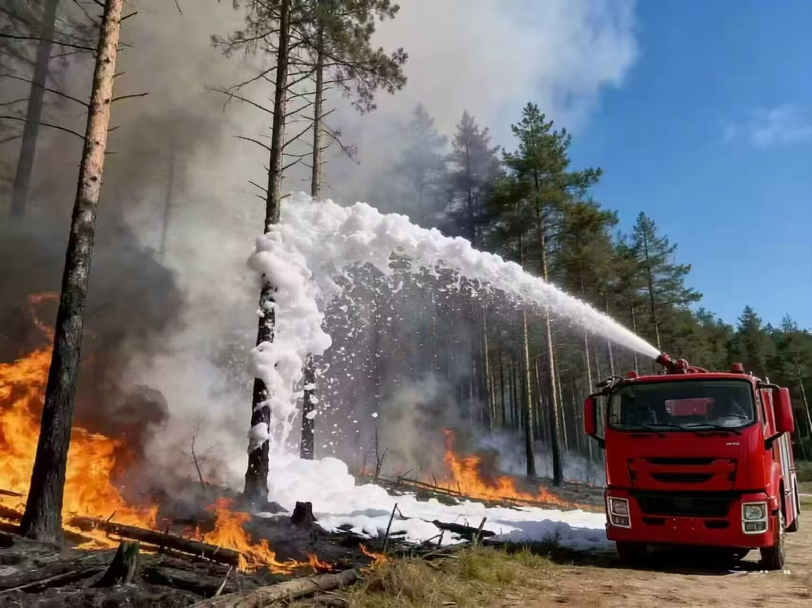 fire fighting vehicle