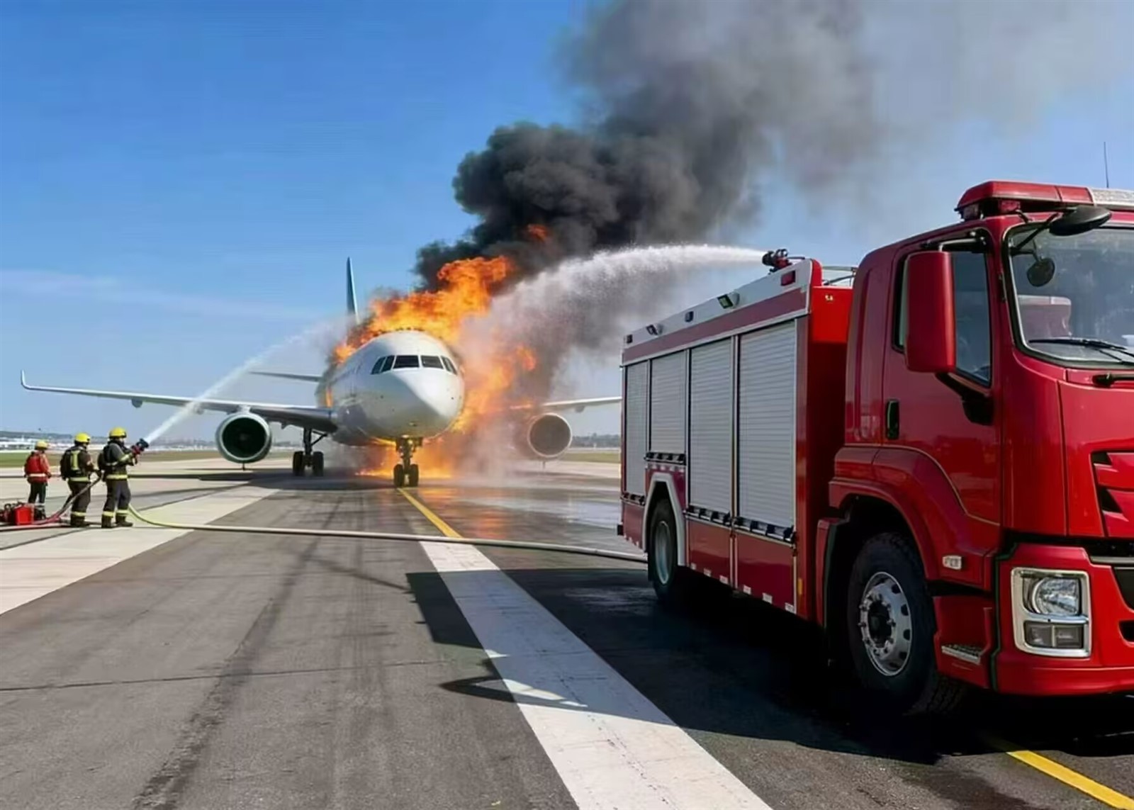emergency rescue fire truck