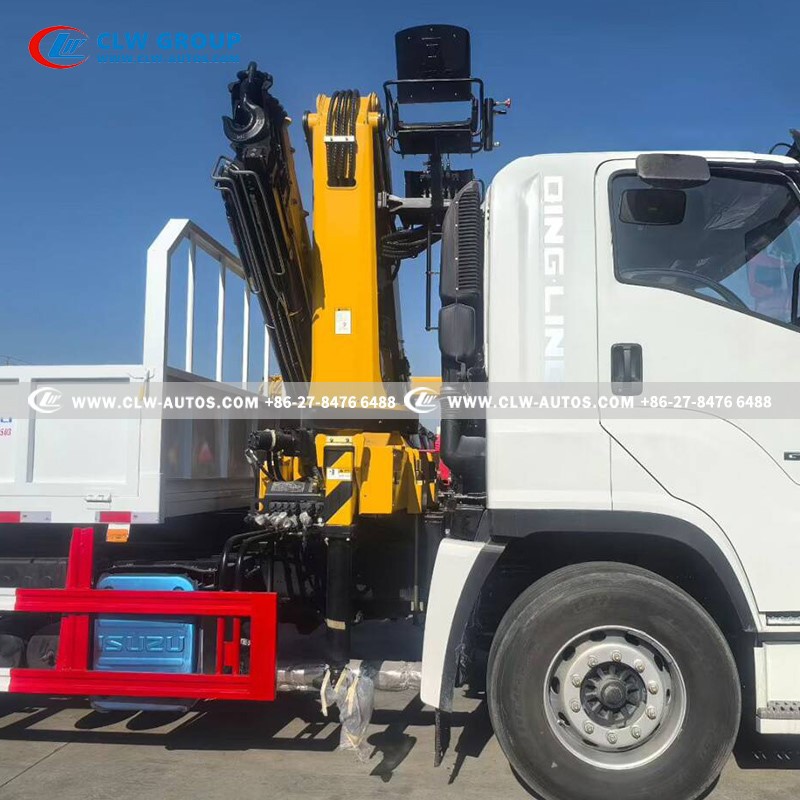 9ISUZU GIGA FVZ Folding Boom Crane Truck