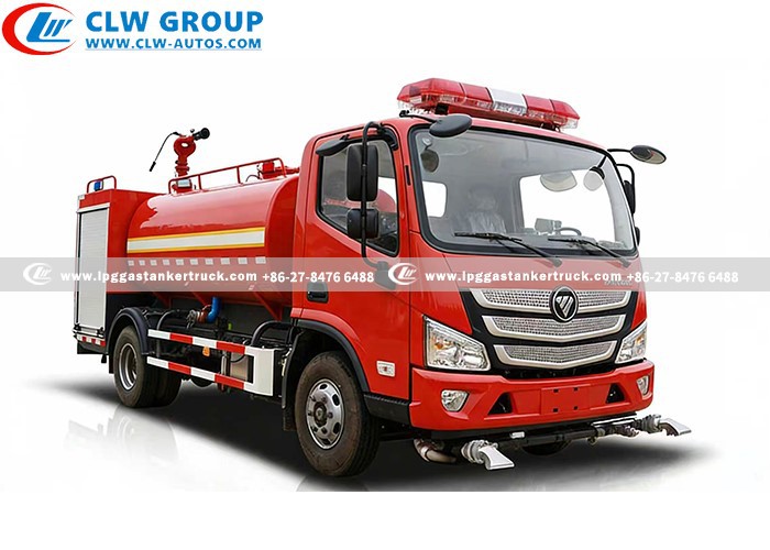 Water fire truck