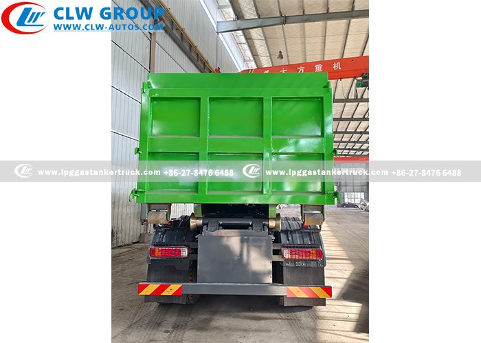 6x4 hook loader container truck
