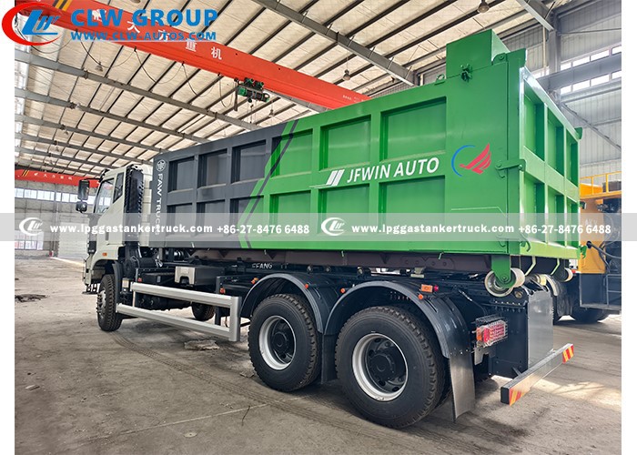 hook lift garbage truck