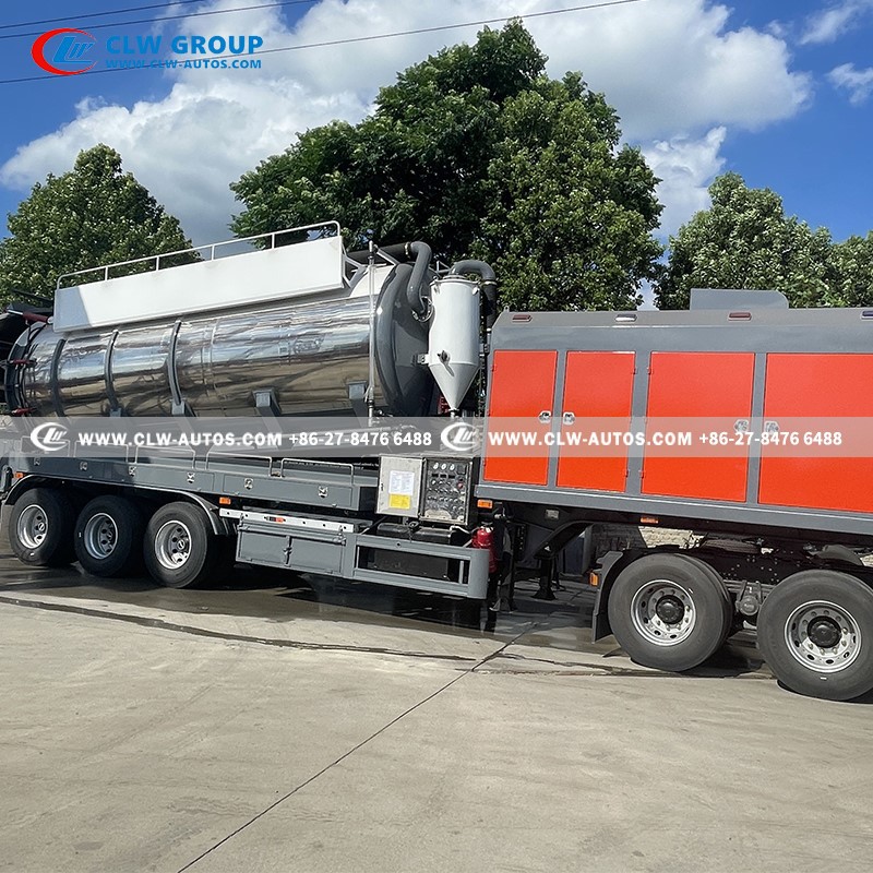 316 stainless steel vacuum semi-trailer manufacturer