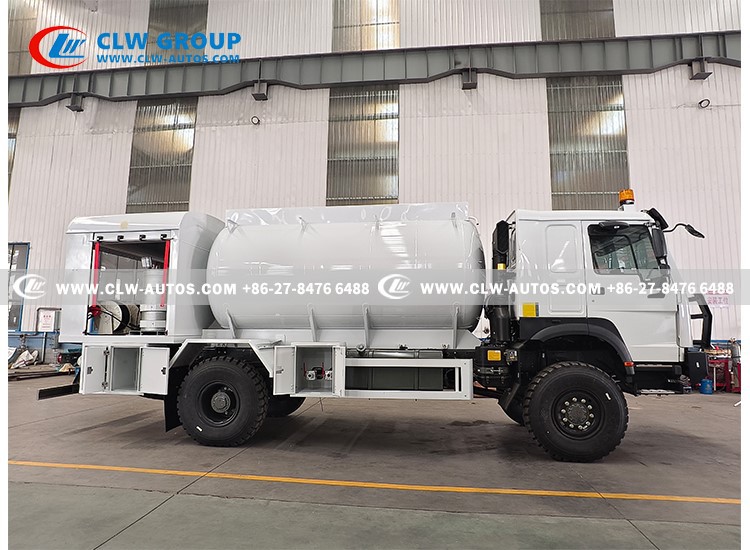 Mobile Lube Refill Vehicle