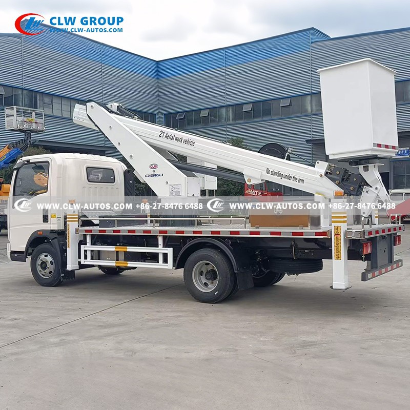 11Sinotruk hw Bucket Truck