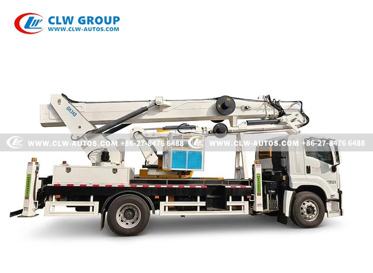 ISUZU 34m Knuckle Boom Man Lift Truck